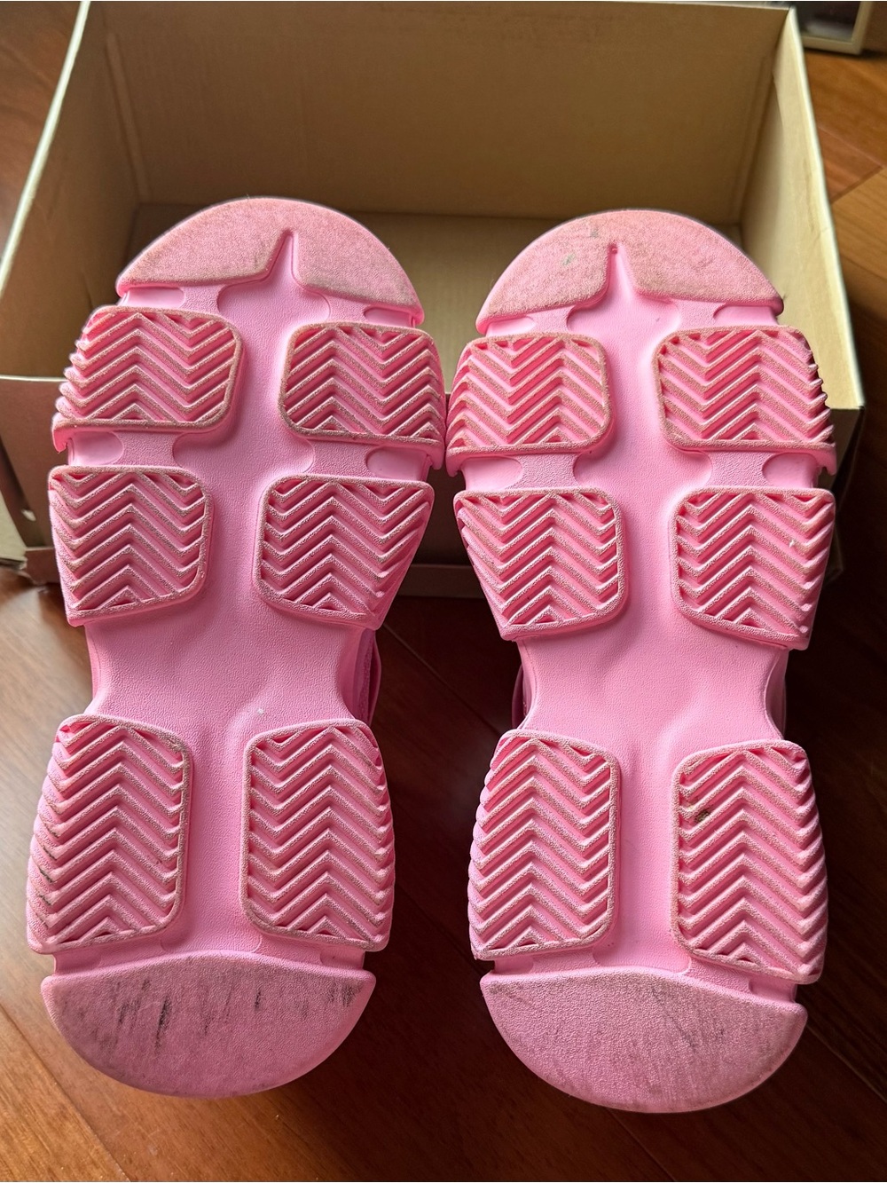 Steve Madden Possessions Chunky Sneakers - Bubblegum Pink - Picture 8 of 9